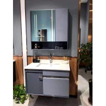 現(xiàn)代簡(jiǎn)約北歐輕奢洗臉洗手盆衛(wèi)浴組合/浴室柜