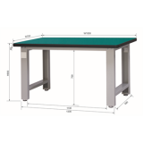 重型工作臺(tái)(40mm復(fù)合臺(tái)面)，E-XTG1575(G)